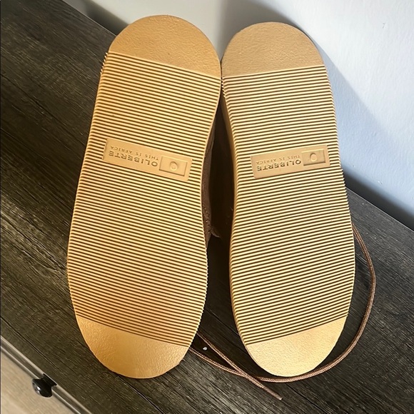 Brown Suede Chukka Boots with Lace-Up Design - Picture 6 of 6